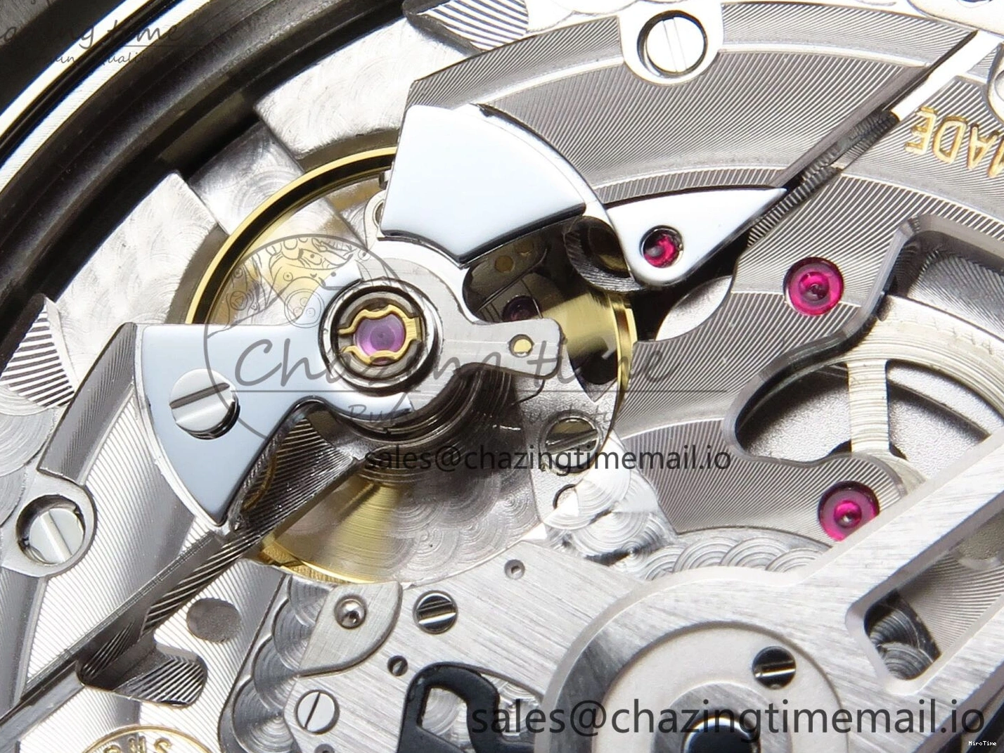 MIROTIME 0314 Portugieser Auto IWC0562B APSF 1:1 Best Edition Gold Dial on SS Bracelet A Reliable 6996